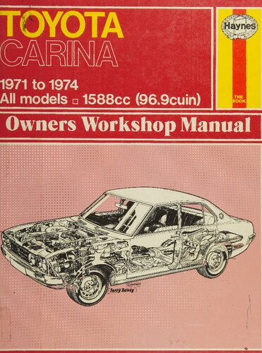 Haynes Toyota Carina Owners Workshop Manual