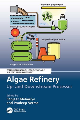 Algae Refinery: Up- and Downstream Processes (Greener Technologies For Sustainable Industry And Environment)