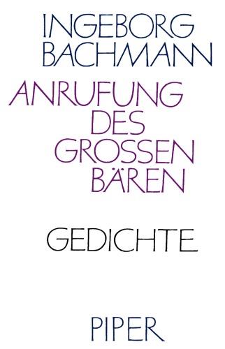 Anrufung des Großen Bären