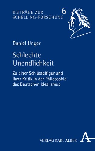 Schlechte Unendlichkeit: Zu einer Schlüsselfigur und ihrer Kritik in der Philosophie des Deutschen Idealismus
