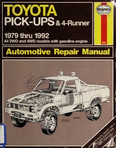 Haynes Toyota Pick-Ups & 4-Runner Automotive Repair Manual