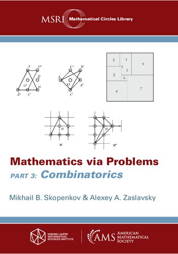 Mathematics via Problems: Part 3: Combinatorics