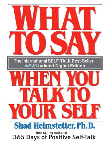 What to Say When You Talk to Yourself