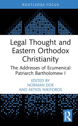Legal Thought and Eastern Orthodox Christianity (Law and Religion)