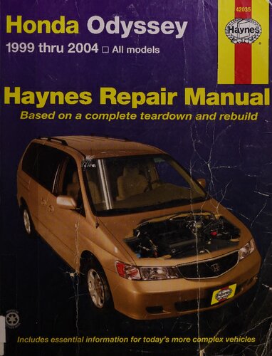 Haynes Honda Odyssey Automotive Repair Manual