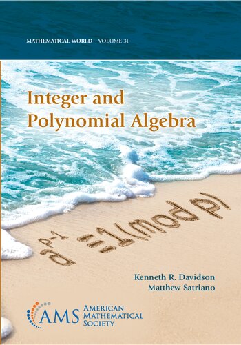 Integer and Polynomial Algebra