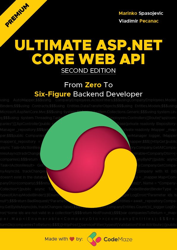 Ultimate ASP.NET Core Web API: From Zero To Six-Figure Backend Developer