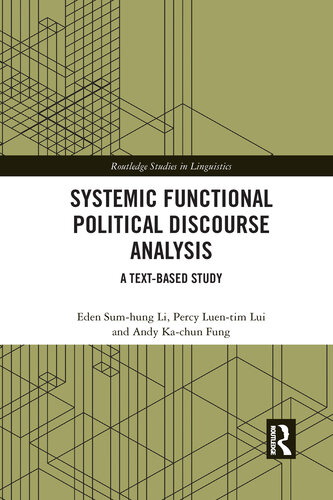 Systemic Functional Political Discourse Analysis: A Text-based Study