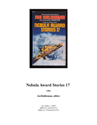 Nebula Award Stories 17 (1981)