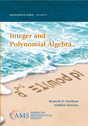 Integer and Polynomial Algebra