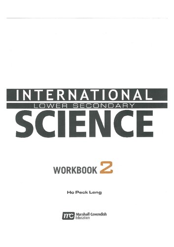 International Lower Secondary Science 2 - Workbook