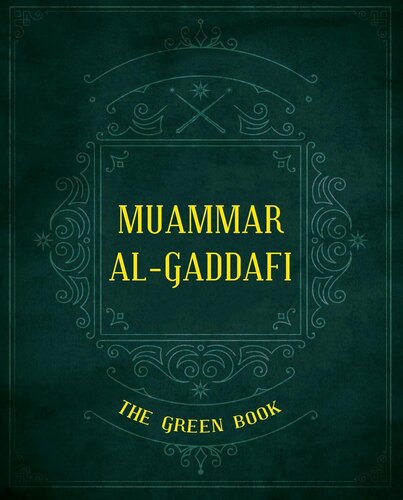 Gaddafi's "The Green Book"