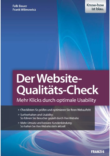 Der Website-Qualitats-Check: Mehr Klicks durch optimale Usability