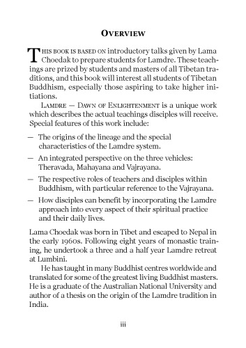 Lamdre: Dawn of Enlightenment