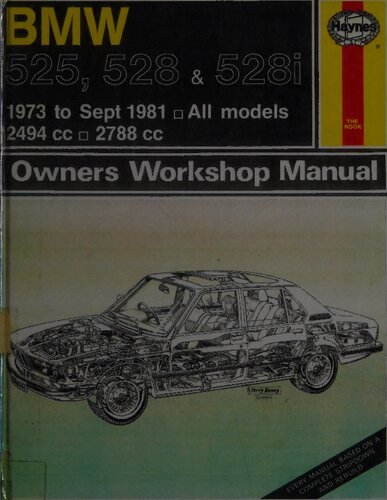Haynes BMW 525, 528 & 528i Owners Workshop Manual