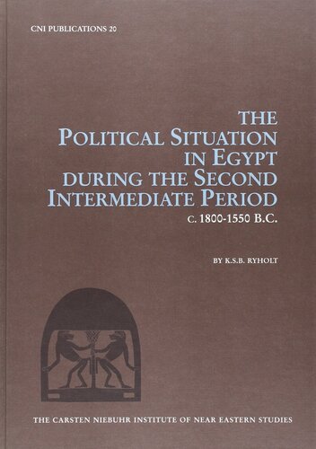 The political situation in Egypt during the Second Intermediate Period c. 1800-1550 BC