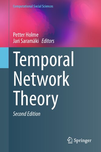 Temporal Network Theory (Computational Social Sciences)