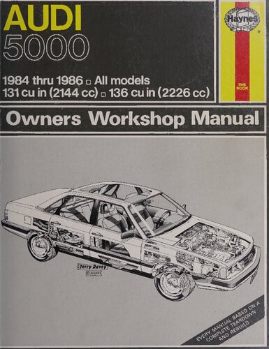 Haynes Audi 5000 Owners Workshop Manual