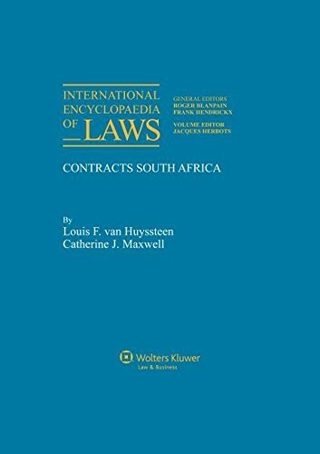 International Encyclopaedia of Laws: Contracts (8 Volume Set)