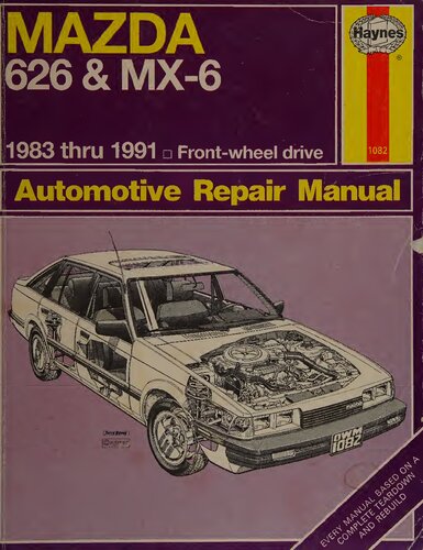 Haynes Mazda 626 and MX-6 Automotive Repair Manual