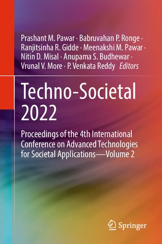 Techno-Societal 2022: Proceedings of the 4th International Conference on Advanced Technologies for Societal Applications―Volume 2