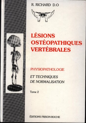 Lesions osteopathiques vertebrales