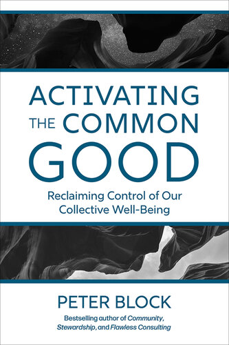 Activating the Common Good : Reclaiming Control of Our Collective Well-Being