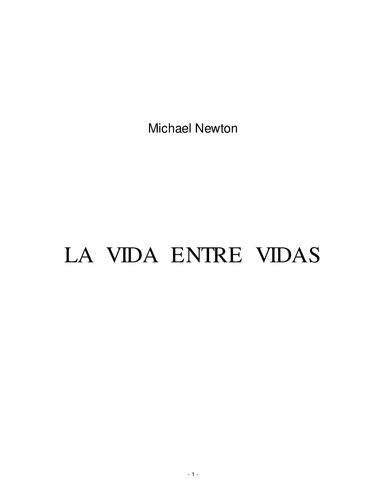 La Vida entre Vidas