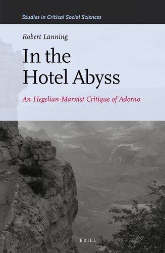 In the Hotel Abyss: An Hegelian-Marxist Critique of Adorno (Studies in Critical Social Sciences, 60)