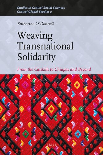 Weaving Transnational Solidarity (Studies in Critical Social Sciences, 24)