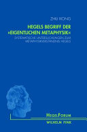 Hegels Begriff der 