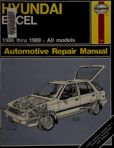 Haynes Hyundai Excel 1986 thru 1989 Owners Workshop Manual