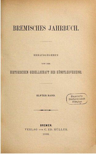 Bremisches Jahrbuch