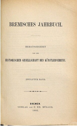 Bremisches Jahrbuch