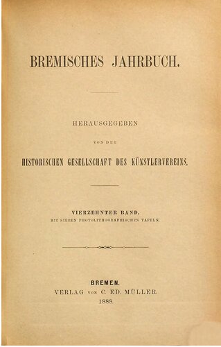 Bremisches Jahrbuch