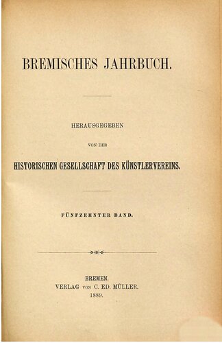 Bremisches Jahrbuch