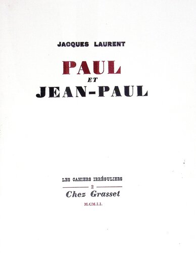 Paul et Jean-Paul