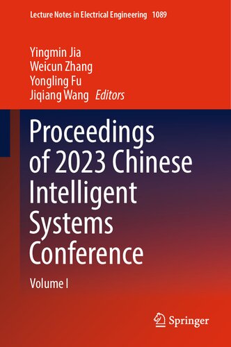 Proceedings of 2023 Chinese Intelligent Systems Conference: Volume I