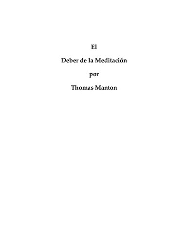 El Arte de la Meditacion Divina [&nbsp;ed.]