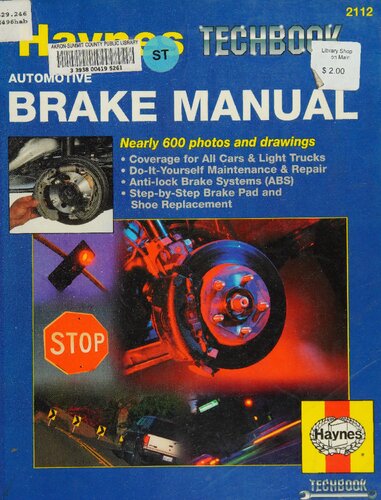Haynes Techbook Automotive Brake Manual