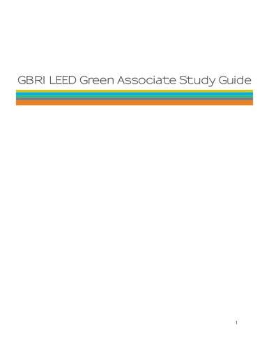 LEED Green Associate Exam Preparation Guide
