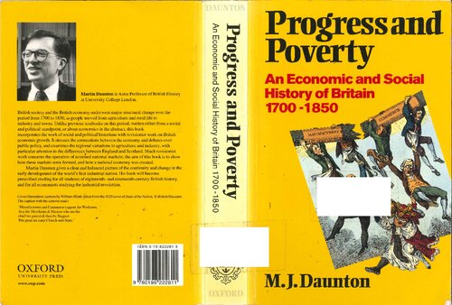 Progress and Poverty: An Economic and Social History of Britain 1700-1850 (An ^AEconomic and Social History of Britain)