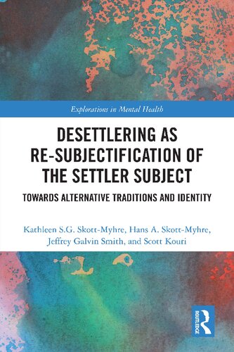 Desettlering as Re-subjectification of the Settler Subject (Explorations in Mental Health)