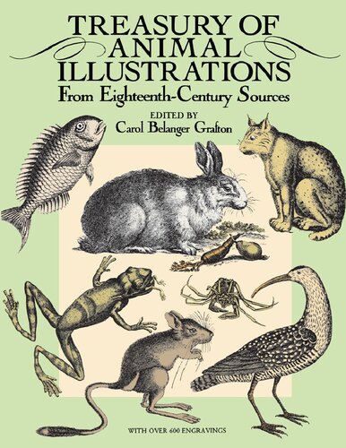 Treasury of Animal Illustrations: From Eighteenth-Century Sources (Dover Pictorial Archive)
