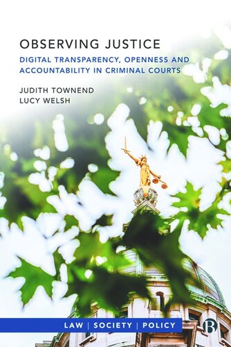 Observing Justice: Digital Transparency, Openness and Accountability in Criminal Courts