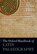 The Oxford Handbook of Latin Palaeography