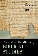 The Oxford Handbook of Biblical Studies