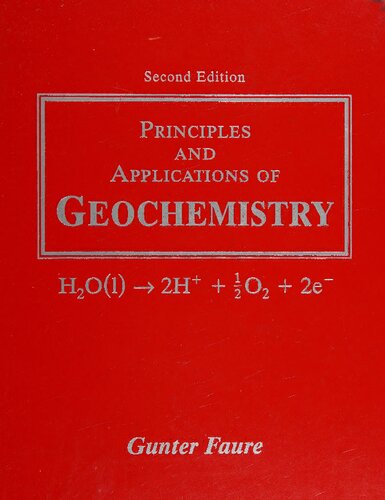 Principles and Applications of Geochemistry