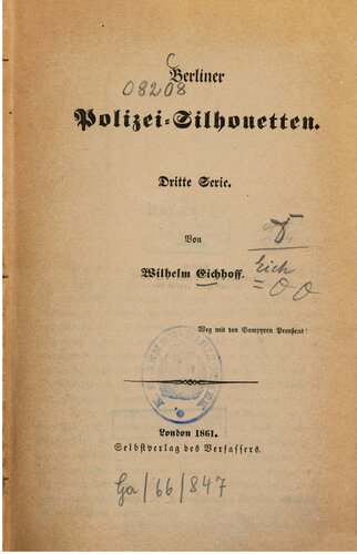 Berliner Polizei-Silhouetten