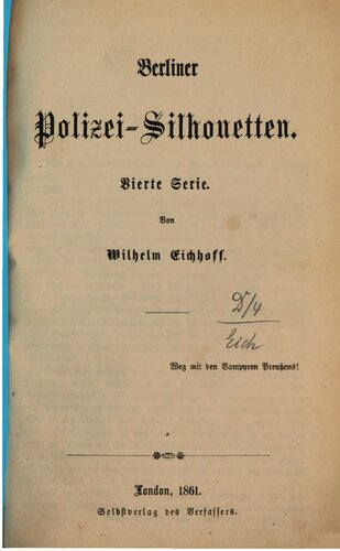 Berliner Polizei-Silhouetten